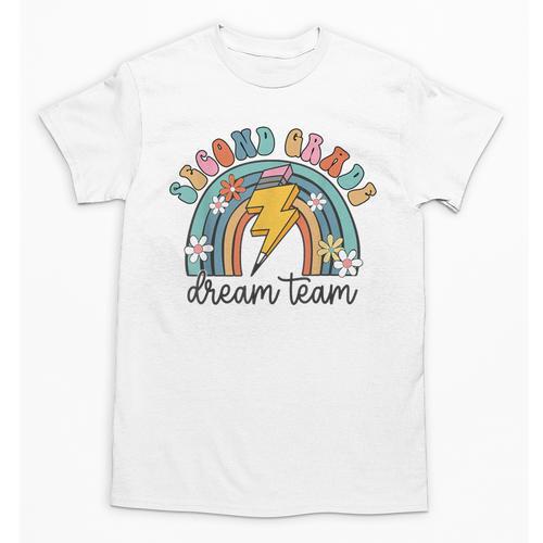 Second Grade Dream Team 1st Day Of 2nd Grade Back To School Unisex T-Shirt - Savourry