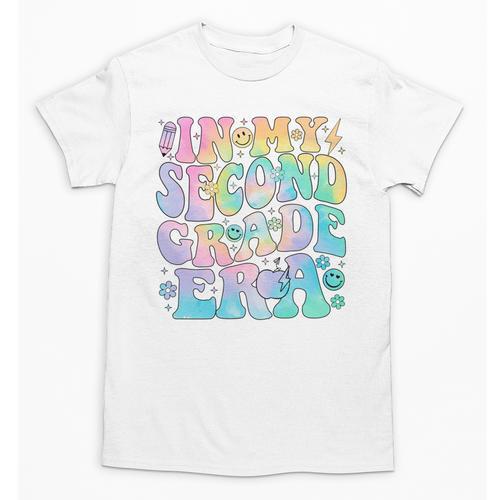In My Second Grade Era Girl Tie Dye 2nd Grade Back To School Performance Unisex T-Shirt - Savourry