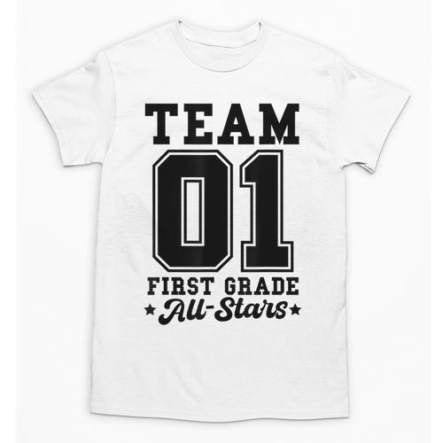 Team 1st Grade All-Stars Back To School Sports Jersey Unisex T-Shirt - Savourry