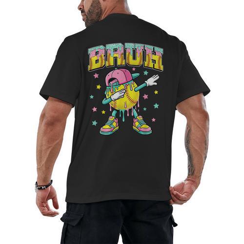 Baseball Life Style 101 Apparel Youth Drip Baseball Boys Kid Men's Back Print T-Shirt - Sportilla