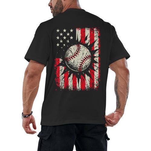 Ice Cream Baseball Drip Respect The Drip Youth Boy Baseball Men's Back Print T-Shirt - Sportilla