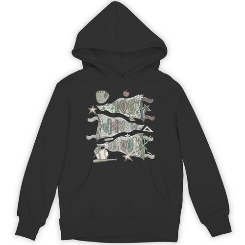 100 Days Smarter Baseball Sport School Celebration Unisex Hoodie - Sportilla