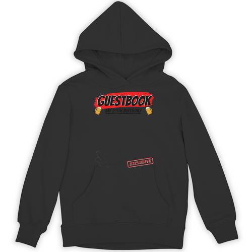 28 Year 28th Birthday Guest Book Unisex Hoodie - Bookorys