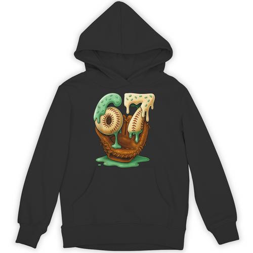 67 Ice Cream Drip Six Seven Baseball Unisex Hoodie - Sportilla