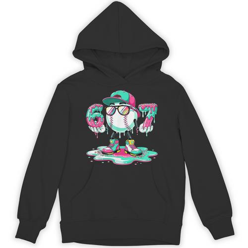 67 Meme Six Seven 6 7 Meme Baseball Ice Cream Drip Unisex Hoodie - Sportilla