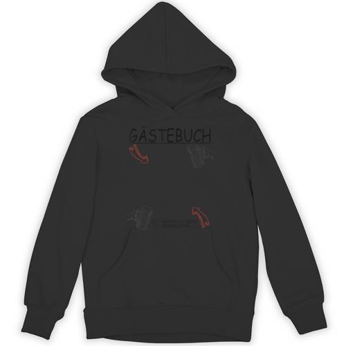 8 Birthday Guest Book Guest List 18 Years Old Unisex Hoodie - Bookorys