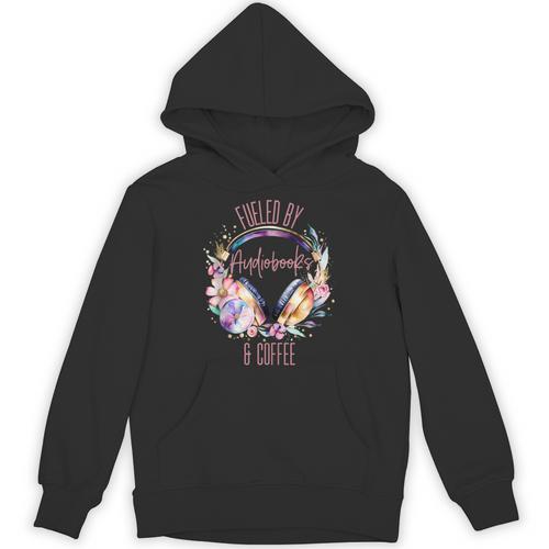Audiobooks Coffee Lover Women Listen To Books Spicy Romance Unisex Hoodie - Bookorys