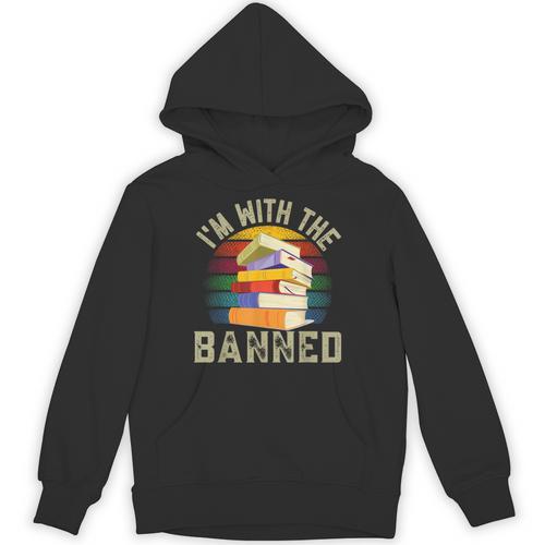 Banned Books I'm With The Banned Unisex Hoodie - Bookorys DE