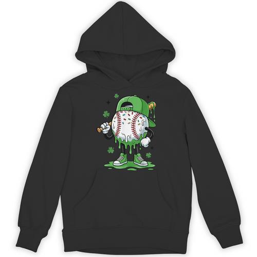 Baseball Drip For Boys Ice Cream Drip Baseball Player Unisex Hoodie - Sportilla