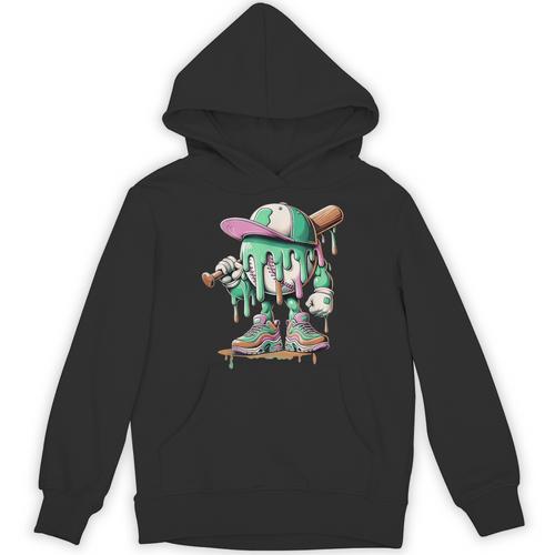Baseball Drip For Boys Ice Cream Drip Baseball Unisex Hoodie - Sportilla