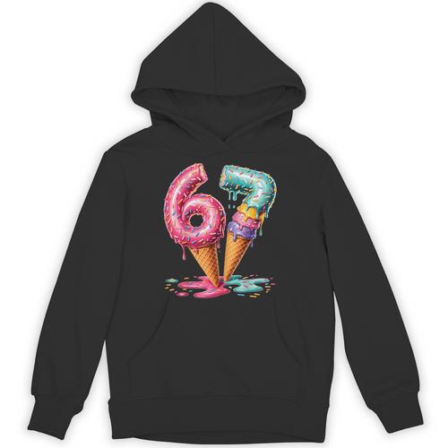 Baseball Drip Ice Cream 67 Unisex Hoodie - Sportilla