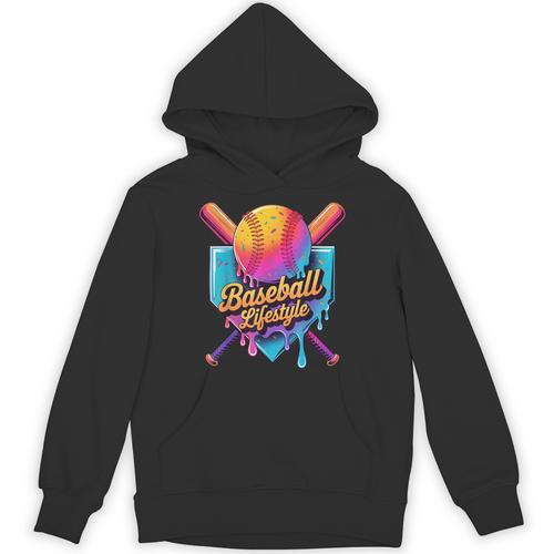 Baseball Lifestyle Drip Icecream Unisex Hoodie - Sportilla