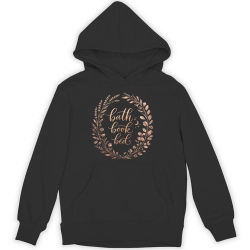 Bath Book Bed Book Lover Self-Care For Women Unisex Hoodie - Bookorys UK