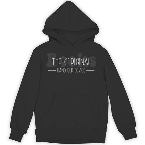Bibliophile The Original Handheld Device Book Lover Unisex Hoodie - Bookorys