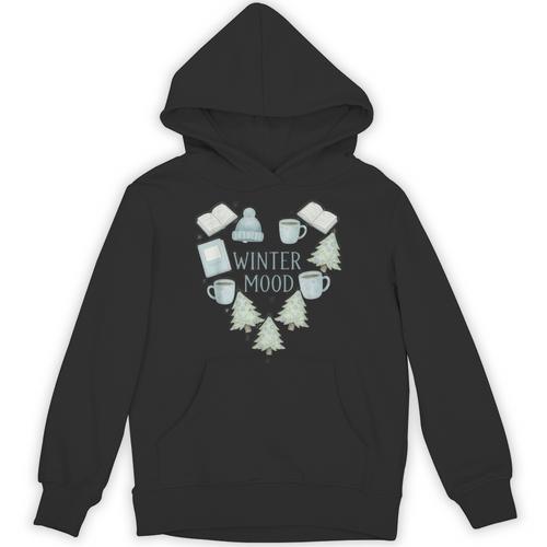 Big Winter Mood Book Lover's Unisex Hoodie - Bookorys DE
