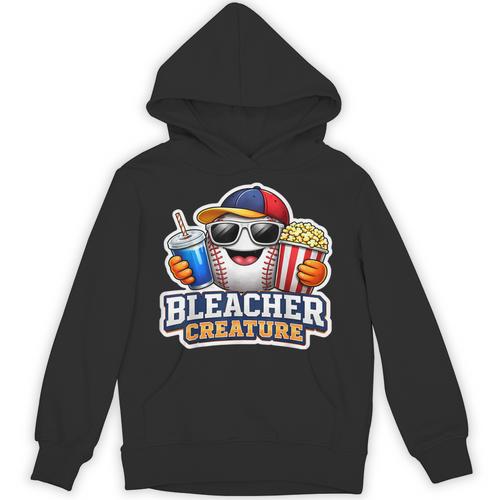 Bleacher Creature Baseball Fan Supporter Game Day Ball Unisex Hoodie - Sportilla