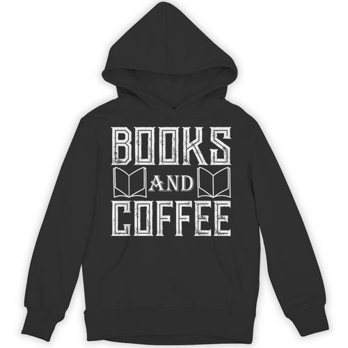 Book Coffee Lover Books And Coffee Unisex Hoodie - Bookorys