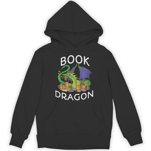 Book Dragon Smart Readers Unisex Hoodie - Bookorys