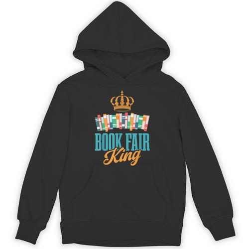 Book Fair King Unisex Hoodie - Bookorys DE
