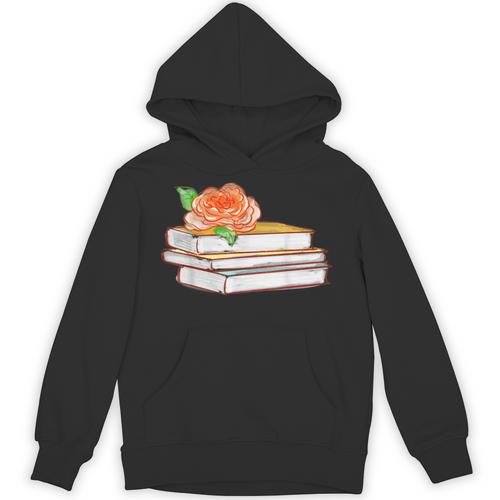 Book Flower Unisex Hoodie - Bookorys CA
