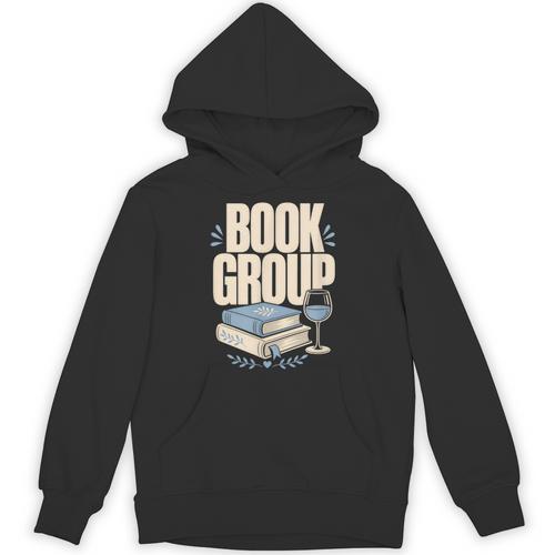 Book Group Reader Club Crew Cozy Nights Book Club Unisex Hoodie - Bookorys CA