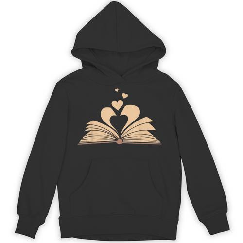 Book Lover Men Women Kids Bookworm Librarian Unisex Hoodie - Bookorys CA