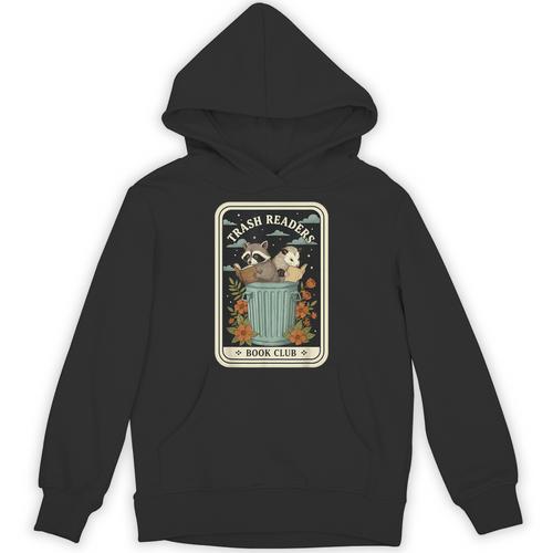 Book Lover Reading Trash Readers Book Club Tarot Card Unisex Hoodie - Bookorys DE