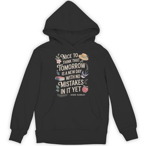 Book Lover Tomorrow Quote Anne Shirley Unisex Hoodie - Bookorys