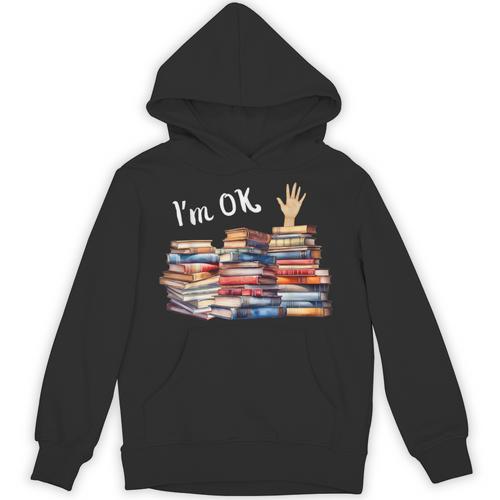 Book Lover For Women Readers Teacher Librarian Unisex Hoodie - Bookorys AU