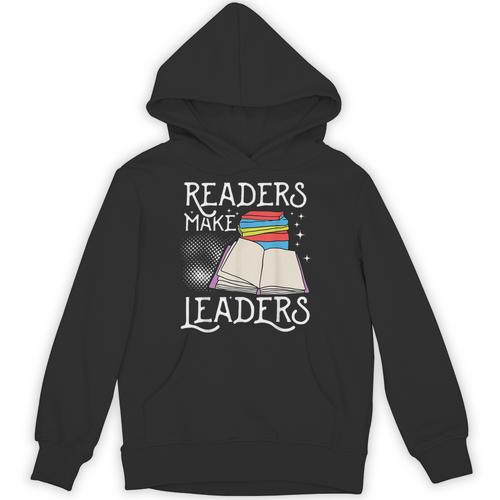 Book Lovers Librarians Avid Readers Make Leaders Bookworms Unisex Hoodie - Bookorys