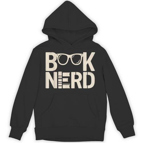 BOOK NERD Bibliophilia Book Reader Literature Bookworm Unisex Hoodie - Bookorys
