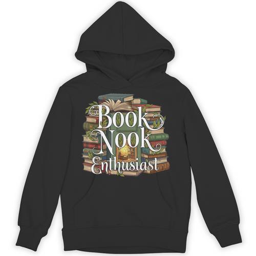 Book Nook Enthusiast Cozy Library Reader Collector Unisex Hoodie - Bookorys