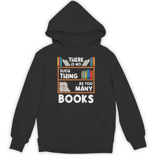 Book Reader Reading Lover Librarian Bookshelf Unisex Hoodie - Bookorys