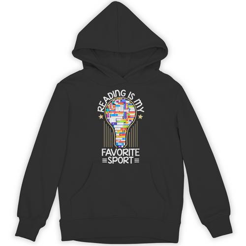 Book Reading Is My Favorite Sport Book Lover T-Shirt Unisex Hoodie - Bookorys CA