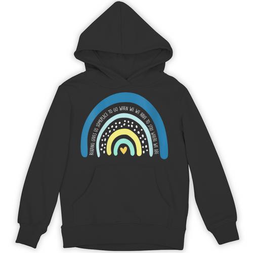 Book Reading Reading Gives Us Someplace To Go Unisex Hoodie - Bookorys