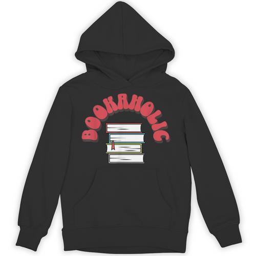 Bookaholic Book Lovers Librarian Teacher Book Reader Unisex Hoodie - Bookorys