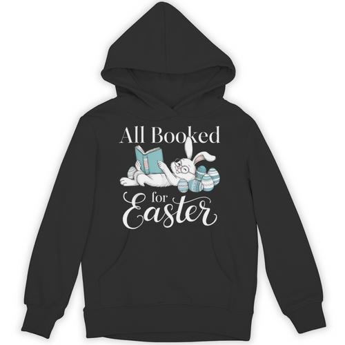 All Booked For Easter Librarian Core Book Reader Author Unisex Hoodie - Bookorys AU