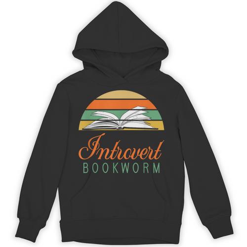 Bookworm Introvert Fun Book Lovers Reading Unisex Hoodie - Bookorys CA