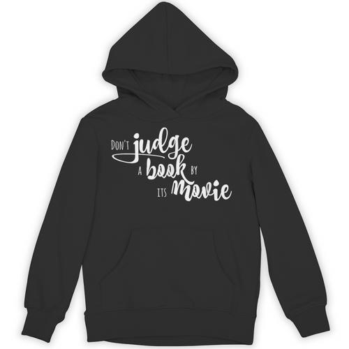Bookworm Shirt For Book Lover Don't Judge a Book Unisex Hoodie - Bookorys CA