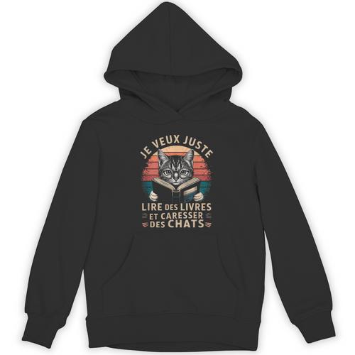 Cat And Reading For Book And Cat Lover Unisex Hoodie - Bookorys AU