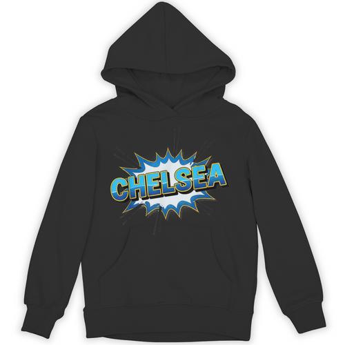 Chelsea Comic Book Style Splash Unisex Hoodie - Bookorys DE