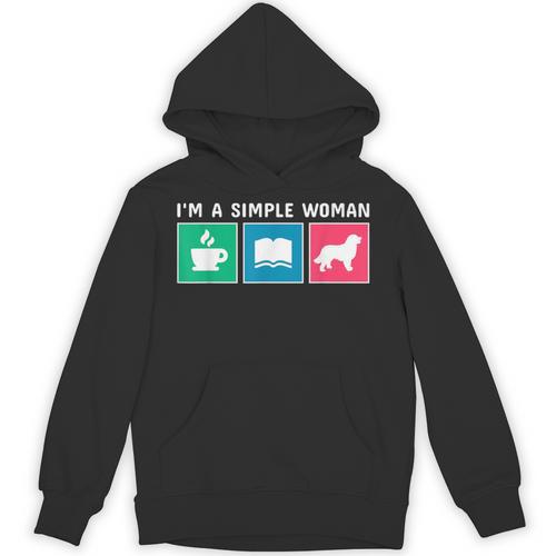 Coffee Books And Bernese Mountain Dog Men Women Kids Unisex Hoodie - Bookorys CA