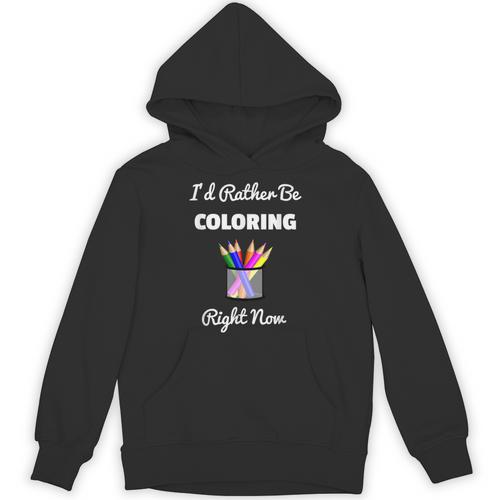 Coloring For Adults s I Love Coloring Books Relaxing Unisex Hoodie - Bookorys CA