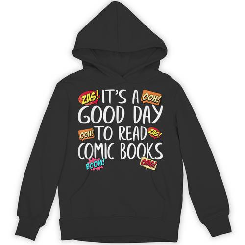 Comic Book Reading Collector Nerd Fan Anime Book Unisex Hoodie - Bookorys DE
