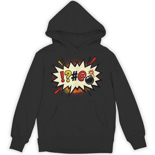 Comic Book Swear Bubble Pop Art Explosion Humor Unisex Hoodie - Bookorys DE