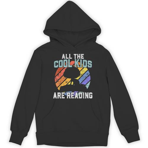 All The Cool Kids Are Reading For a Book Lovers Unisex Hoodie - Bookorys DE
