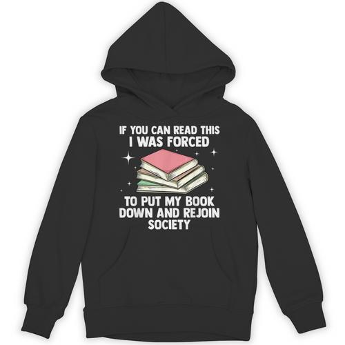 Cool Librarian Art For Men Women Novel Book Nerd Library Unisex Hoodie - Bookorys AU
