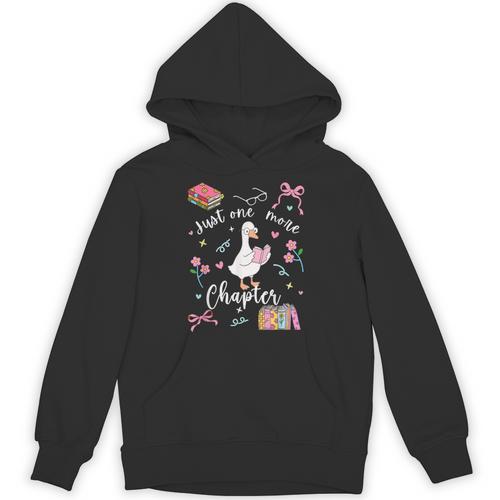 Cute Just One More Chapter Silly Goose Book Club Unisex Hoodie - Bookorys CA