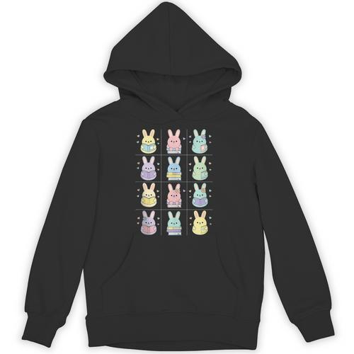 Cute Reading Bunny Book Lover Literary Woodland Animals Unisex Hoodie - Bookorys CA