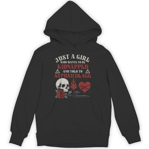 Dark Romance Smutt Books Merch STFUATTDLAGG Kidnapped Unisex Hoodie - Bookorys DE